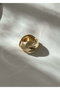 Heliophilia Silver Anillo de Latón Dorado con Recubrimiento de Laca